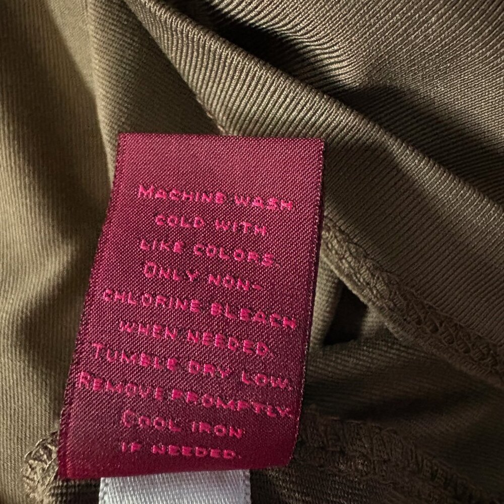 Olive Green Fancy Tee - Picture 4 of 4